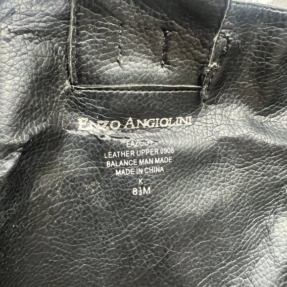 Enzo Angiolini Womens Black Leather Knee-High Boots, Size 8.5 Stylish - Picture 3 of 4